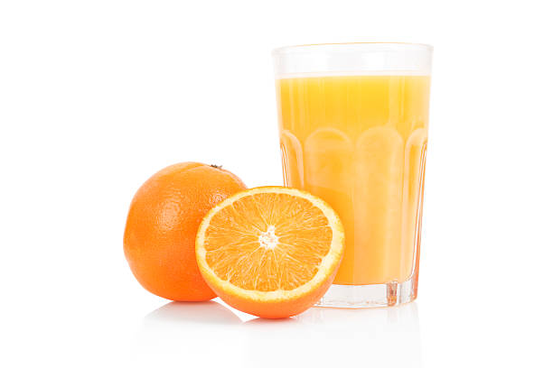 Picture of freshly squeezed orange juice.