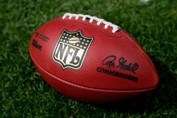 DENVER - SEPTEMBER 16:  A close up of the official NFL The Duke game ball complete with commissioner Roger Goodells signature as the Denver Broncos defeated the Oakland Raiders 23-20 in overtime during week two NFL action at Invesco Field at Mile High on September 16, 2007 in Denver, Colorado.  (Photo by Doug Pensinger/Getty Images)